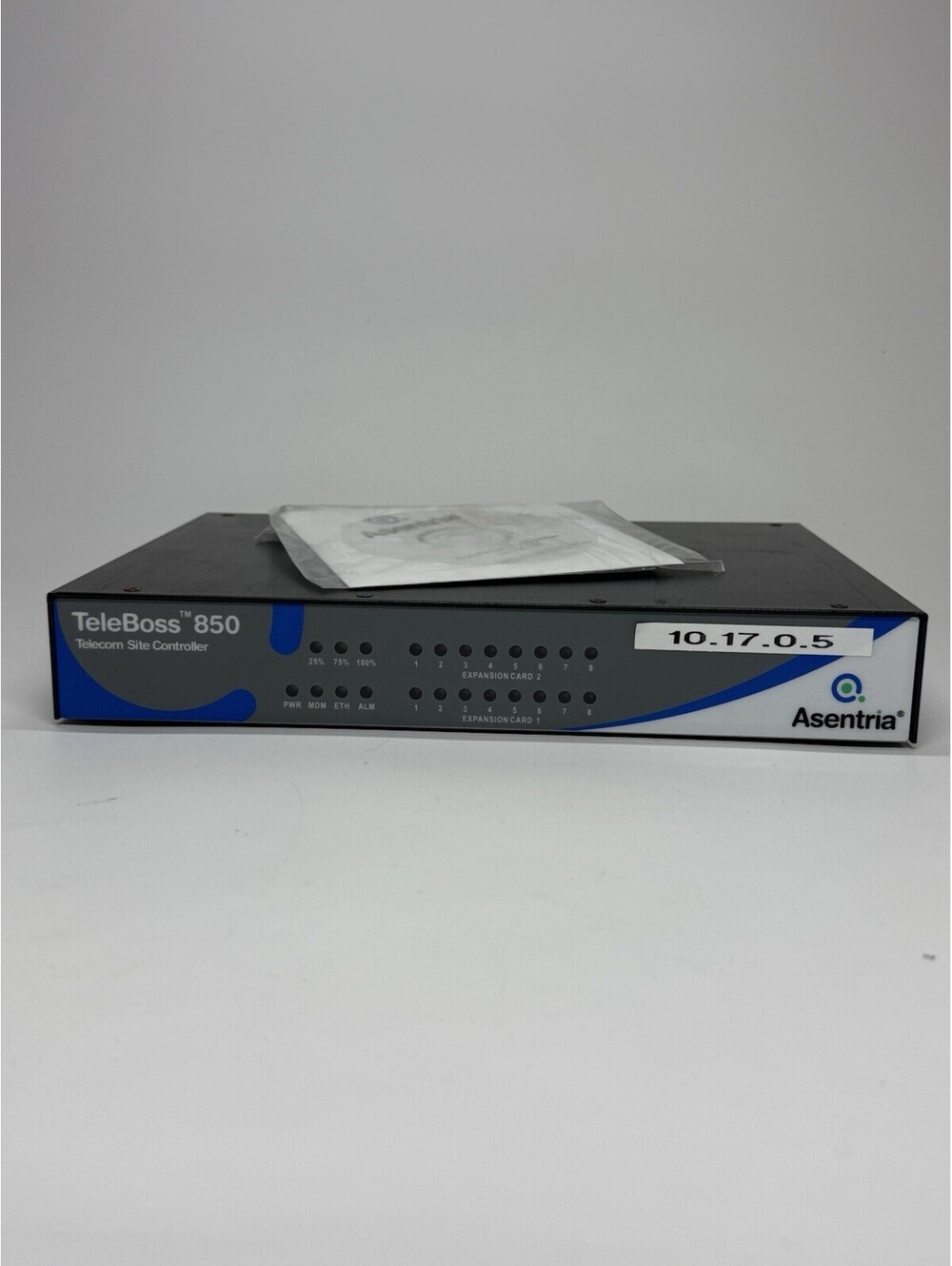 Asentria TeleBoss 850 T850-2/32M/MD/ACUS Telecom Site Controller